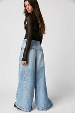 We The Free Equinox Denim Trousers by Free People