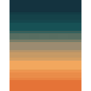 Seek & Swoon Aloha Ombré Throw Blanket