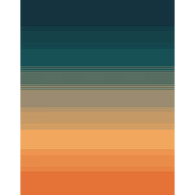 Aloha Ombré Throw Blanket by Seek & Swoon