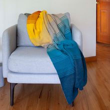 Aloha Ombré Throw Blanket by Seek & Swoon
