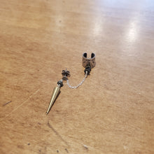 Ear Cuff with Chain & Stud by Stellar Metal Jewelry