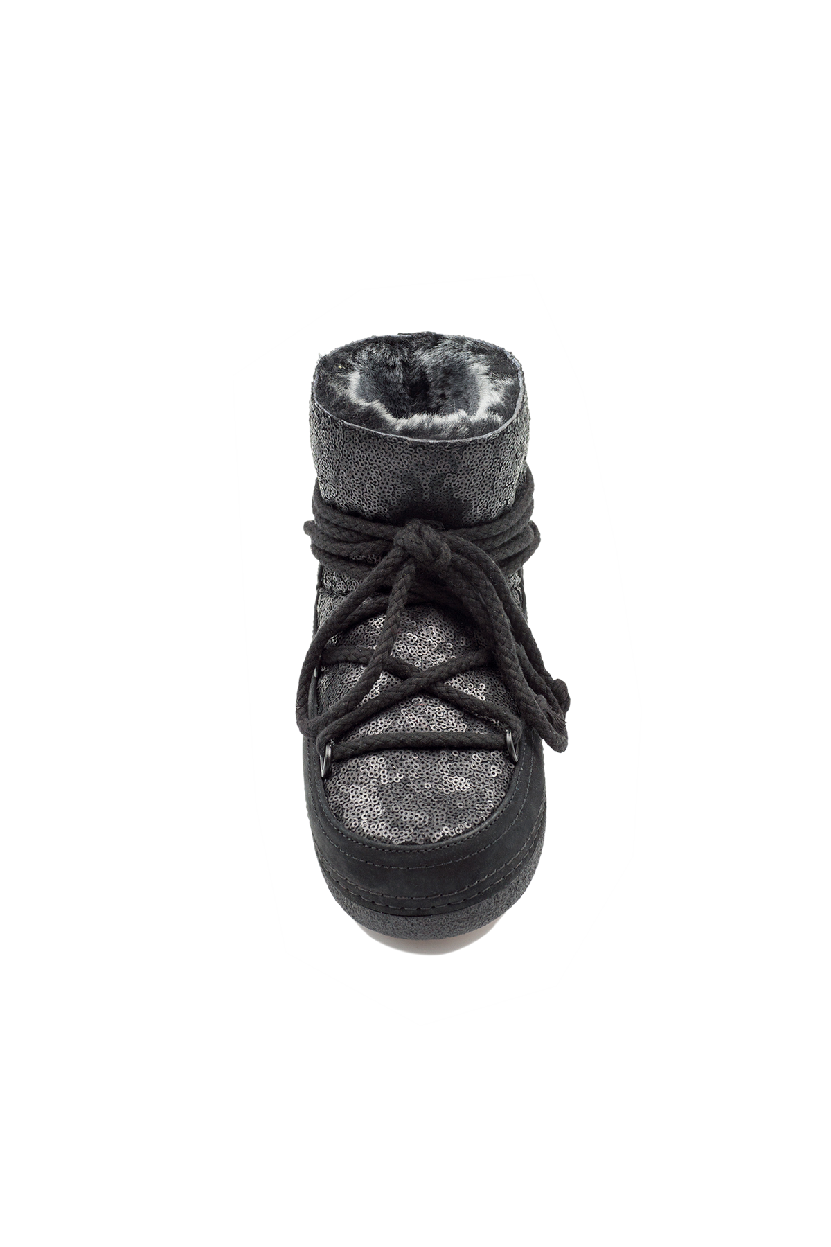 Sequin Boot by Inuikii - in Black
