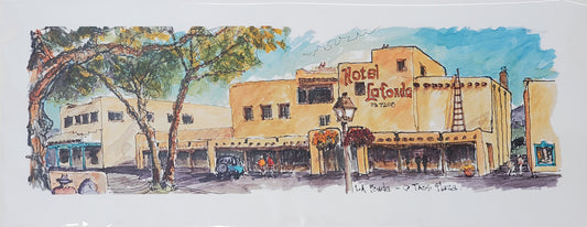 Hotel La Fonda, Taos New Mexico - Mark Engelien Art