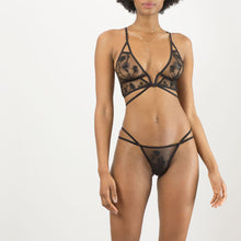 Mulberry Thong/Black by Thistle & Spire