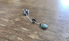 Ear Cuff with Chain & Stud by Stellar Metal Jewelry