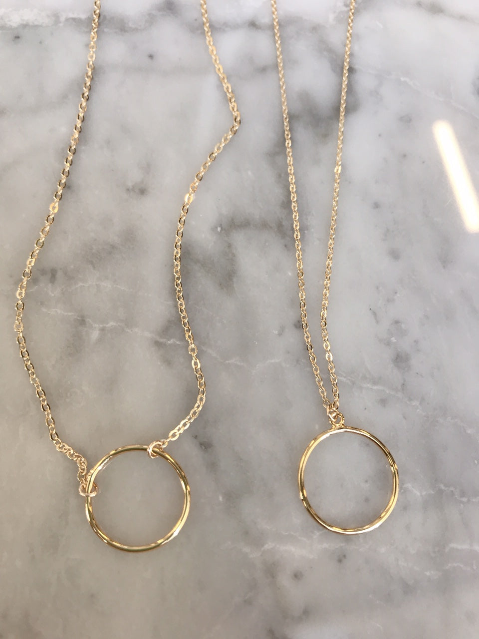 Open Loop Necklace by Sonya Renee Jewelry