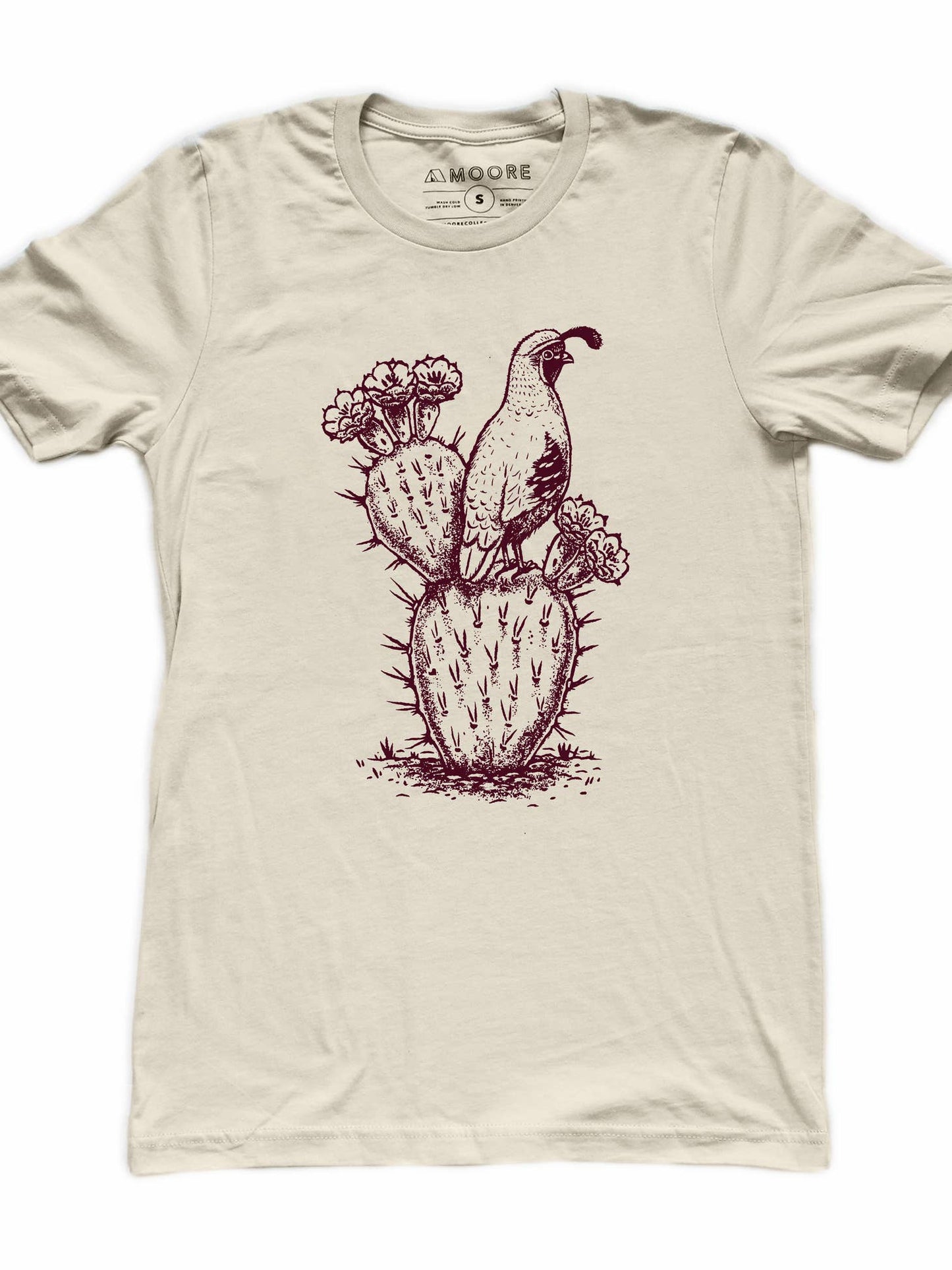 Moore Collection - Cactus Quail Tee